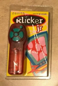 Zenith Universal TV Television Replacement Remote Control Clear Red NEW Sealed - Picture 1 of 3