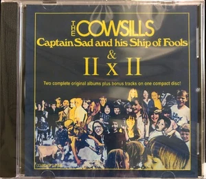 THE COWSILLS - Captain Sad and His Ship of Fools & II x II (Factory Sealed CD) - Picture 1 of 3