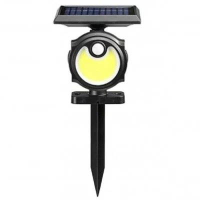 ROBERTAGOR DRIWEI PICCHETTO GIARDINO ENERGIA SOLARE 56 COB LED LUCE FREDDA SENSORE MOVIMENTO B0391