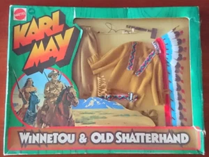 BIG JIM MATTEL KARL MAY OLD SHATTERHAND & WINNETOU No 9413 INDIAN CHIEF - Picture 1 of 2