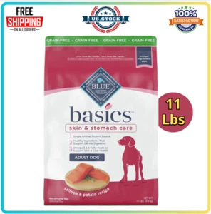 Blue Buffalo Basics Skin & Stomach Care, Grain Free Natural Adult Dry Dog Food, - Picture 1 of 14
