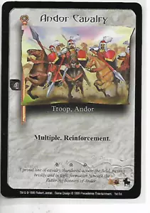 1999 Wheel of Time CCG: Andor Cavalry Card 1st Edition - Picture 1 of 1