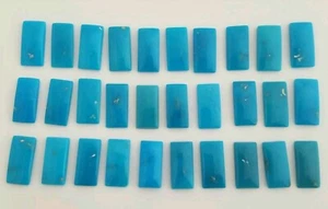 Cabujón rectangular turquesa de la Bella Durmiente de 6x8 mm a 20x25 mm piedras preciosas sueltas - Imagen 1 de 4