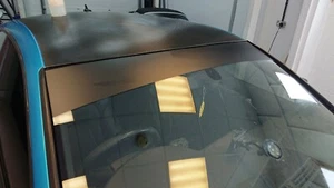 Tira de sol precorte para Audi A5 S5 8T3 negro mate *NO SE REQUIERE AJUSTE* - Imagen 1 de 1