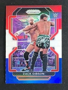 Zack Gibson #167 2022 PANINI WWE PRIZM - ROJO BLANCO AZUL PARALELO SP - Imagen 1 de 1