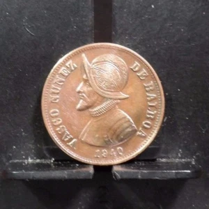 CIRCULATED 1940 UNO Y CUARTO CENTESIMOS PANAMA COIN(120217)1..... - Bild 1 von 3