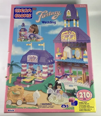 Винтажные Mega Bloks 1996 Ritvik Fantasy Wedding 9406 НЕ ПОЛНЫЕ - Изображение 1 из 4