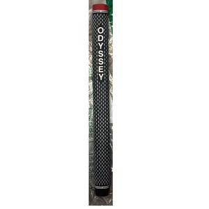 Empuñadura de putter Odyssey White Hot Pro tamaño estándar - empuñadura de golf negra/roja NUEVA - Imagen 1 de 1