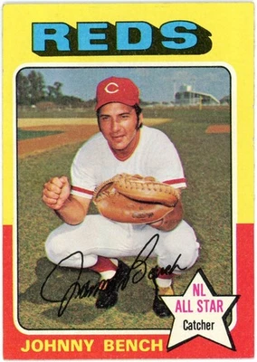 1975 TOPPS JOHNNY BENCH #260 REDS - Imagem 1 de 2