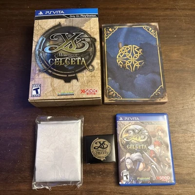 Ys Memories Of Celceta Silver Anniversary Edition (PlayStation PS Vita) Complete - Image 1 of 4