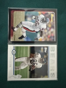 Menge 2 Marty Booker Chicago Bears NFL Football Karten - Bild 1 von 2