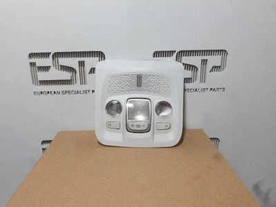 PEUGEOT 208 COURTESY LIGHT FRONT (CENTRE), NON SUNROOF CONTROLS TYPE, GREY, A9,  - Image 1 of 4