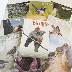 10 x Australian Birdlife Magazines 2013, 2014, 2023/24 Bundle Birds Ornithology - Picture 1 of 20