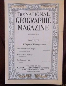 National Geographic Magazines. 7 Total Misc. issues from 1915, 1921, & 1925 - Picture 1 of 15