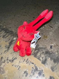 Neu mit Etikett Vintage Neopets rot Aisha McDonalds 2004 Plüschtier Happy Meal Spielzeug neu - Bild 1 von 3