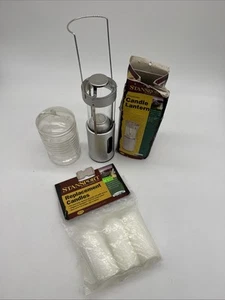 Stansport Aluminium Kerzenlaterne offene Box & neue Ersatzkerzen Artikel#227-10 - Bild 1 von 21