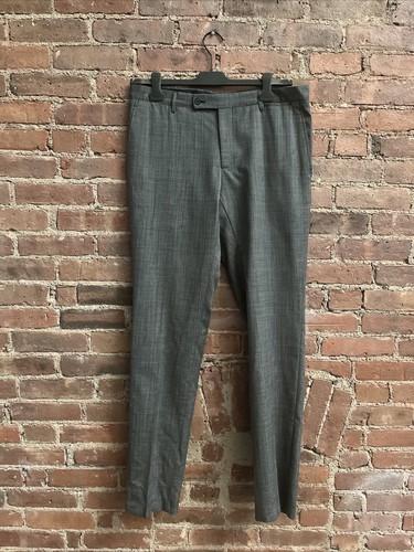 Bottega Veneta Pantaloni Uomo Taglia 52 Grigio 100% Lana Italia