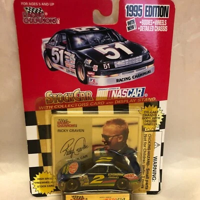 Ricky Craven #2 Dupont 1:64 Scala Stock Auto Nascar Racing Champions W/Scheda - Immagine 1 di 4