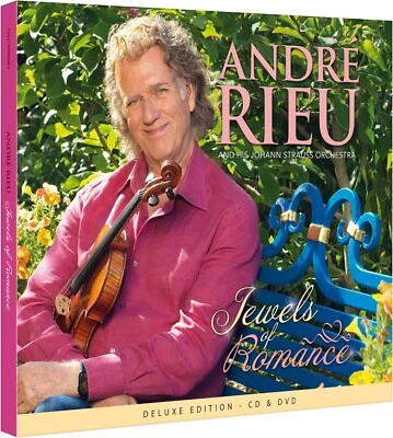 Andre Rieu - Jewels Of Romance - NEW Deluxe CD + DVD Set (sealed) 2023 - Image 1 of 3