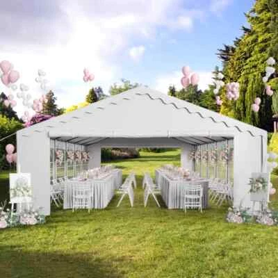 40'x20' Outdoor Party Tent Heavy Duty Wedding Event Gazebo Canopy with Removable - Image 1 of 4