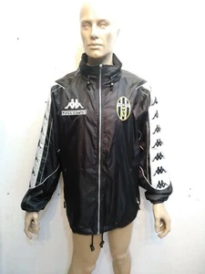 JUVENTUS GIACCA A VENTO WIND JACKET Official Equipment KAPPA Mens L VINTAGE MINT - Imagen 1 de 11