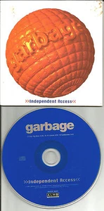 GARBAGE Independent Access w/ 3 UNRELEASED TRX LIMITED PROMO DJ CD single 1998 - Picture 1 of 1