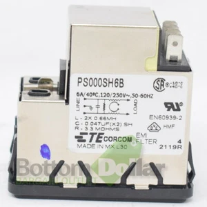 TE Corcom PS000SH6B 50-60 Hz 120/250V EN60939-2 Connectivity - Picture 1 of 4