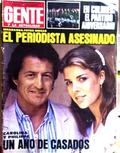 PRINCESA CAROLINE de MÓNACO - GENTE Revista Original 1979 - Imagen 1 de 1