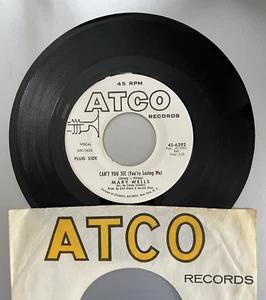 Mary Wells, "Can't You See"/"Dear Lover", Funk Soul, ATCO, 7" vinyl - Picture 1 of 2