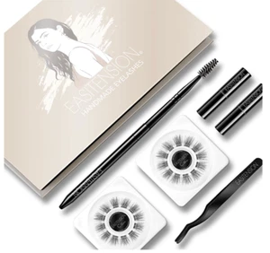 EASITENSION DIY Eyelash Extension 3D Effect Glue Bonded Band Cluster Lashes I... - Picture 1 of 7