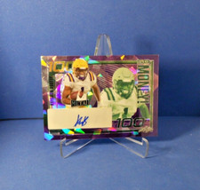 2023 Leaf Metal So Money! Purple Ice #1/3 Kayshon Boutte Rookie Auto