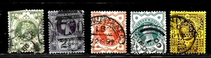 HICK GIRL-OLD USED GREAT BRITAIN STAMPS QUEEN VICTORIA ISSUE A3895 - Picture 1 of 2