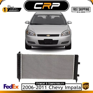 Aluminum Radiator For 2006-2011 Chevy Impala 3.5L 3.9L With Transmission Cooler - Picture 1 of 11