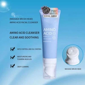 120ml Amino Acids Cleansing Foam Mild Cleansings Moisturizing Facial I3E9 - Picture 1 of 13