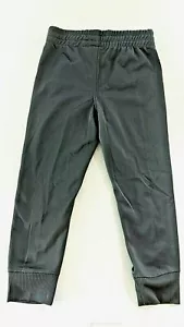 Spalding Jogging Pants Boys Sz 4 Gray w Black Stripe Elastic Waist Pockets AA-6 - Picture 1 of 3