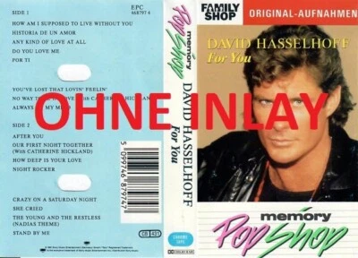 David Hasselhoff – For You [MC] • Epic • 1991 - Bild 1 von 4