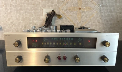 Fisher MF-300 Tune-o-Matic Tube FM Motor Tuner RK-40 Wired Remote Owner Manual - Image 1 of 4