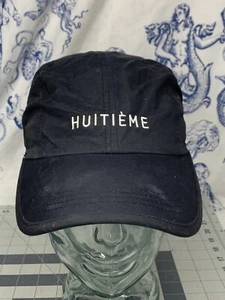 8e Huitieme Sports Studio Hat Camp Hat Black Nylon (L3) - Picture 1 of 9