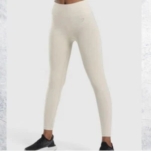 Gymshark Damen Seamless High Waist Leggings hellbraun Größe L - Bild 1 von 9