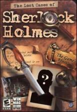 The Lost Cases of Sherlock Holmes PC CD find hidden objects picture puzzle game!