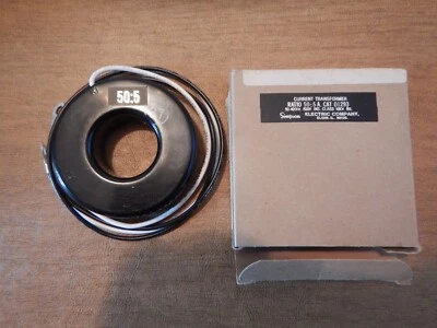 Relação de transformador de corrente 50:5 A PN 01293 Simpson - Imagem 1 de 4