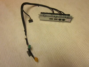 Conjunto de paneles de E/S USB de audio frontal de escritorio Dell Optiplex 390 3010 R4V2G - Imagen 1 de 12