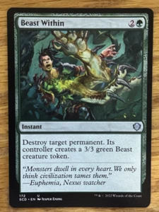 Barajas de Comandante Starter Magic The Gathering, Beast Within - Imagen 1 de 1