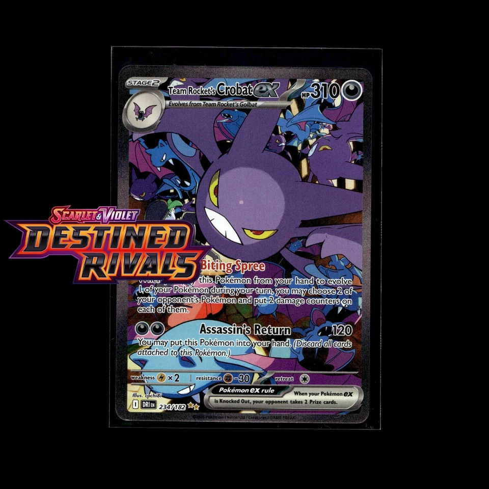 Pokemon Cards! Destined Rivals Holo/Reverse Holo EX Ultra Rare SIR Full Art Card - Image 1 of 1