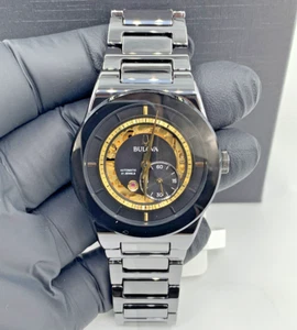 Bulova Millinnia Mens Ceramic Automatic Watch 98A291 MSRP $995 - Picture 1 of 9