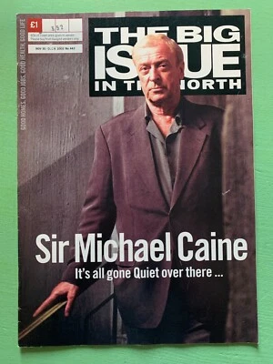 BIG ISSUE 30-November-2002 MICHAEL CAINE Groove Armada Jungle Book Teddy Bears - Image 1 of 2