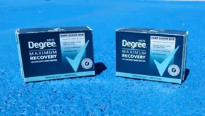 Degree Maximum Recovery Bars Lot Of 2 Epsom Salt and Menthol 3.75 oz each - Picture 1 of 6