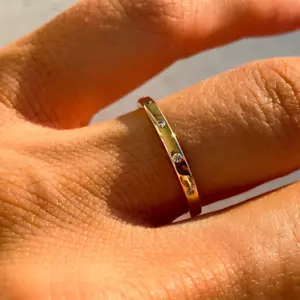 Bracelet homme rond naturel diamant 3 mm en or jaune massif 18 carats 0,10 ca... - Imagen 1 de 8