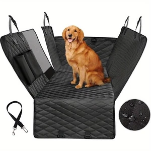 Pet Car Seat Cover dog waterproof Protector Nonslip Rear Back Seat Hammock Safe - Picture 1 of 7