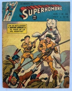 STAR SPANGLED Nº 115 TOMAHAWK ACTION COMICS Nº 120 SUPERMAN SPANISH 1950 - Picture 1 of 7
